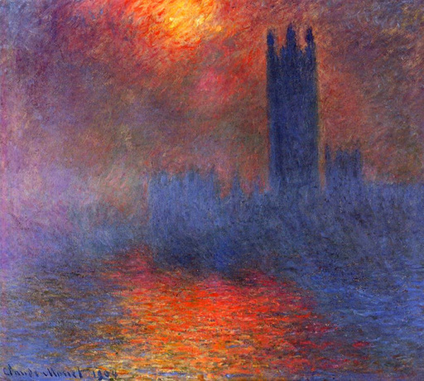 Monet - Parliament - 1904